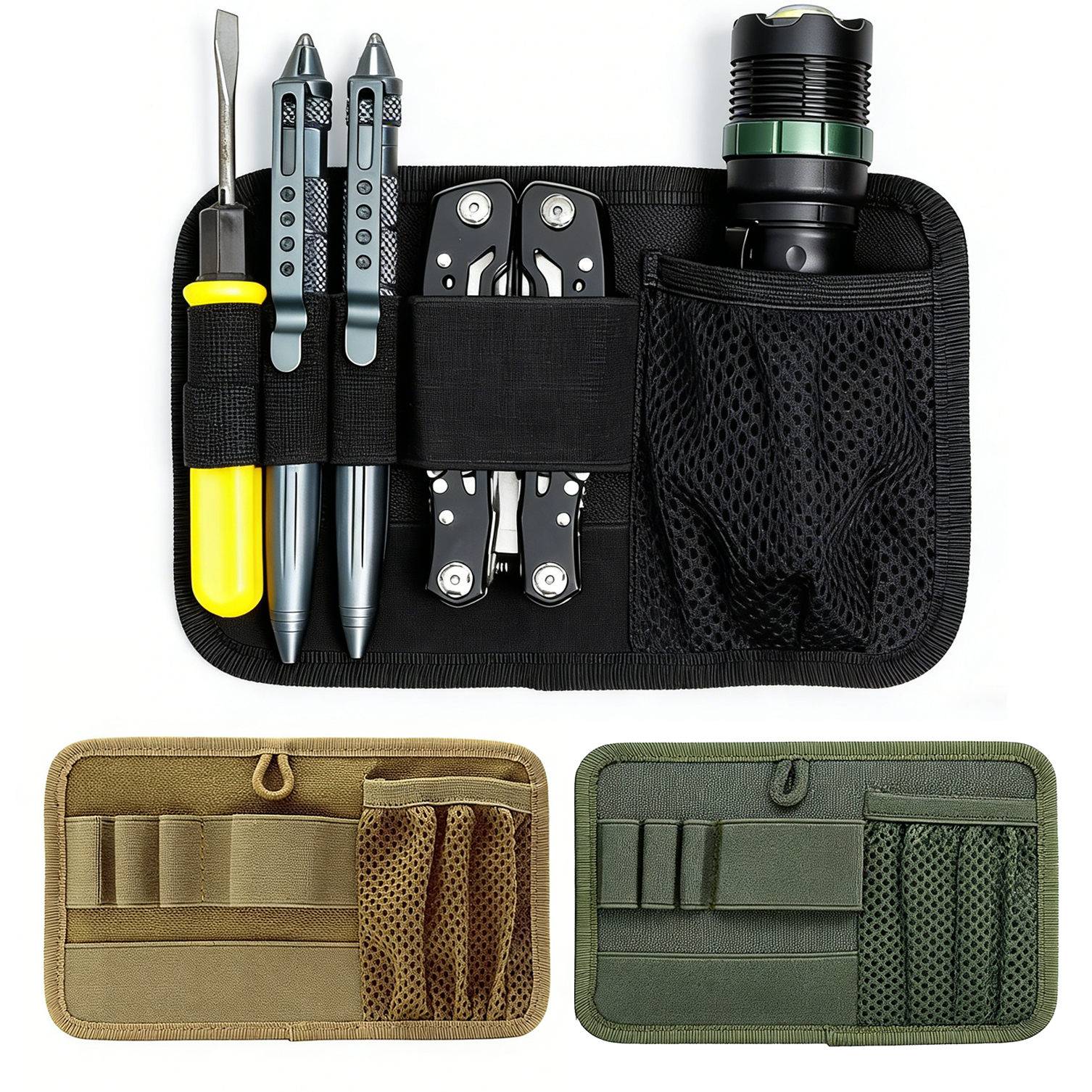 Edc Carry Pack - Modular Hook Loop Panel EDC Organizer