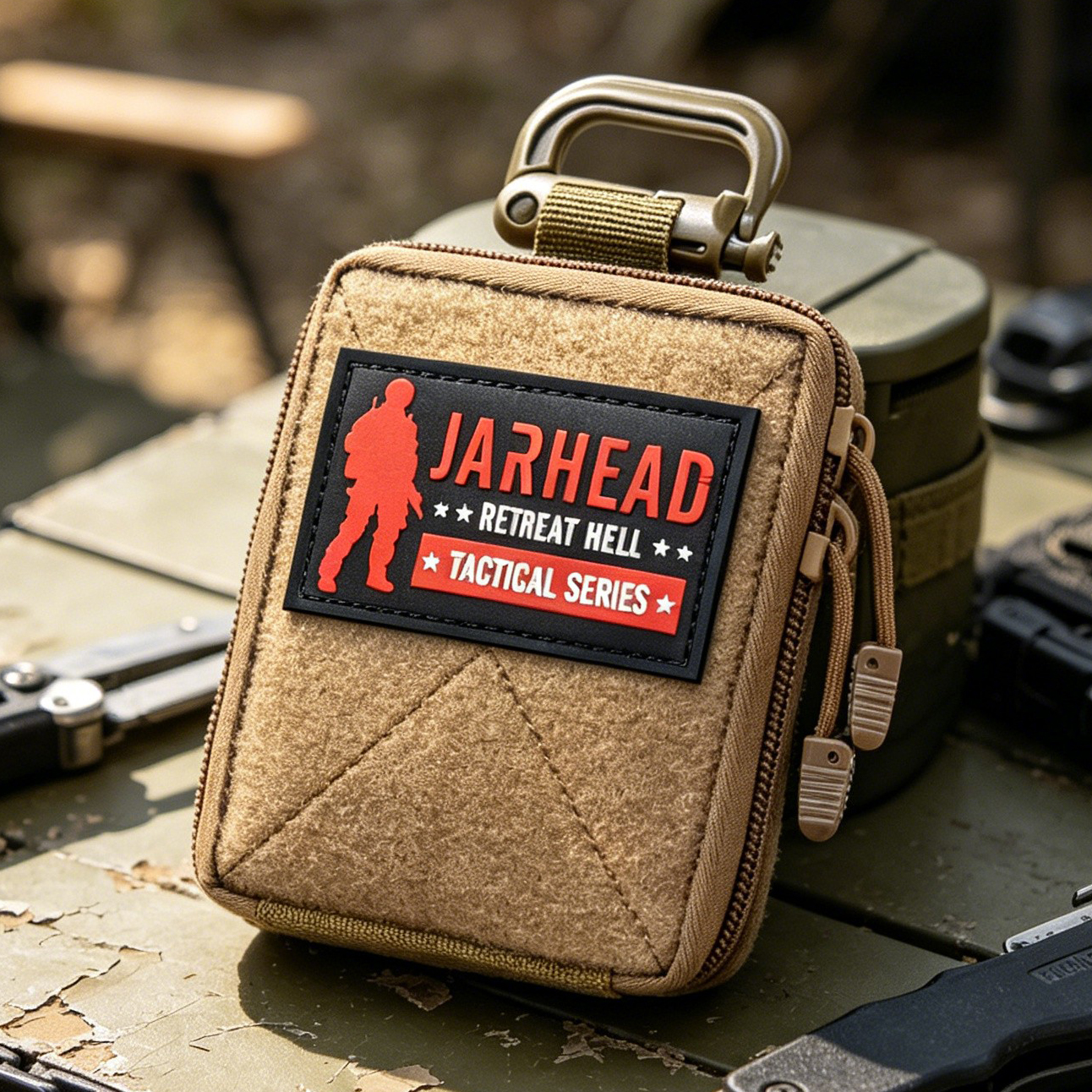 Edc Everyday Carry - Mini Tactical Molle Utility Pouch Multi-Functional