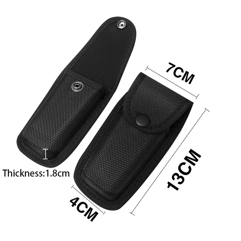 Large 13CM Black Belt Nylon Ba - Edc Everyday Carry Knives recension och pris