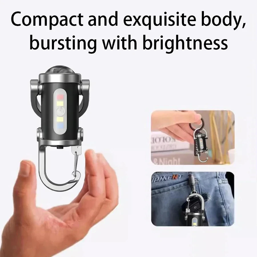 USB Rechargeable Keychain Flas - Keychain Flashlight recension och pris