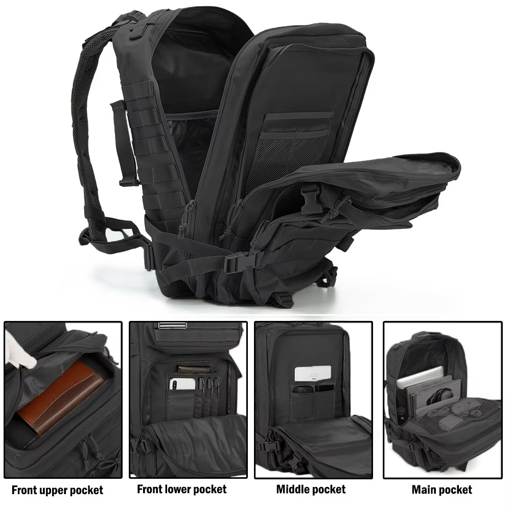 30L/50L Man Tactical Backpacks - Edc Deep Carry recension och pris
