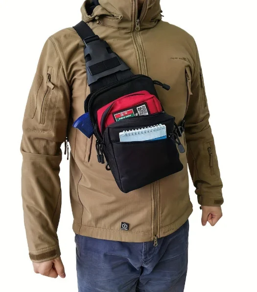 Tactical Concealed Carry Sling - Edc Carry Bag For Pistol recension och pris