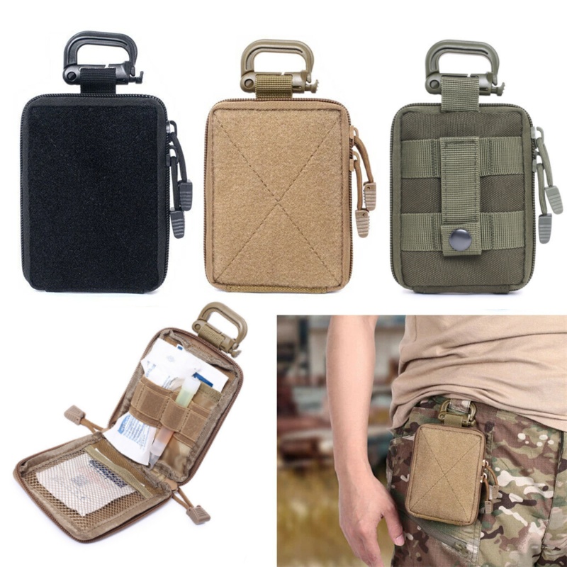 Tactical Wallet EDC Pouch Zipp - Edc Carry Pack recension och pris