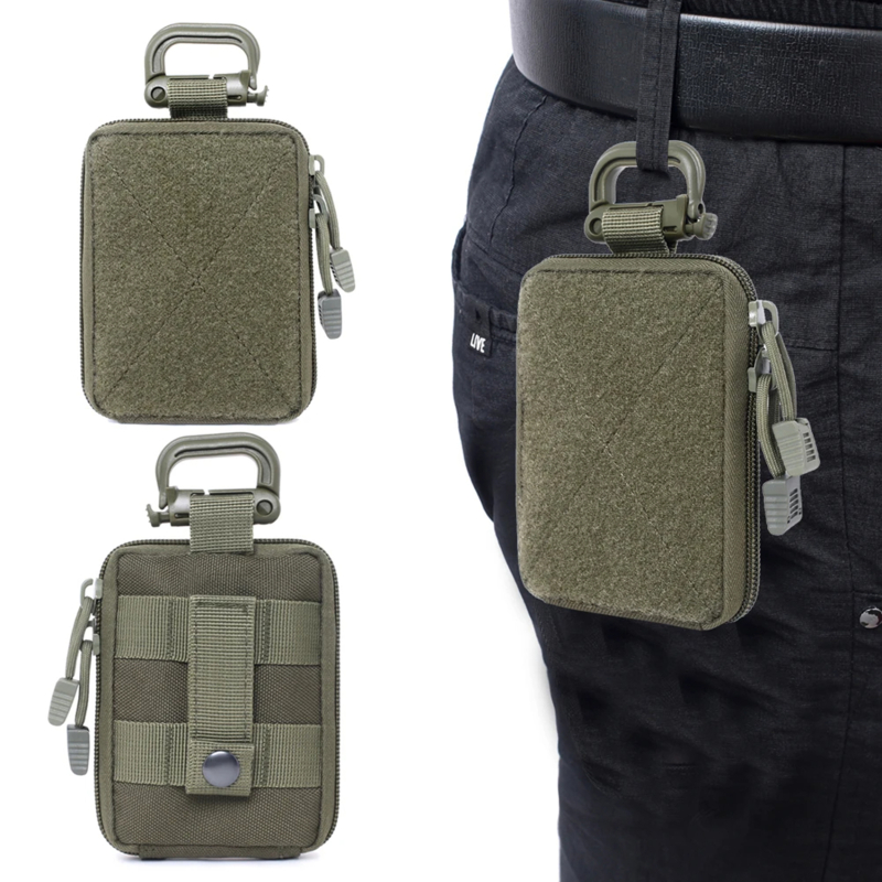 Tactical Wallet EDC Pouch Zipp - Edc Carry Pack recension och pris