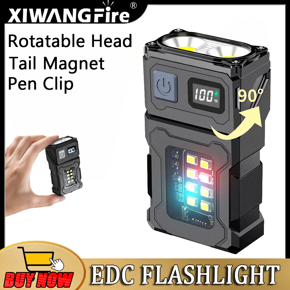 Mini LED Handheld Flashlights  - Keychain Flashlight recension och pris