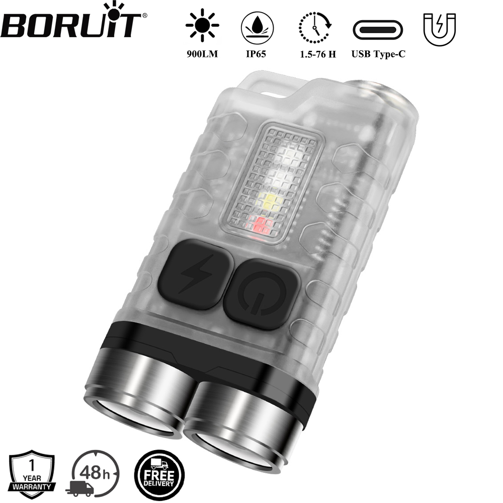 BORUiT V3 LED Keychain Portabl - Keychain Flashlight recension och pris