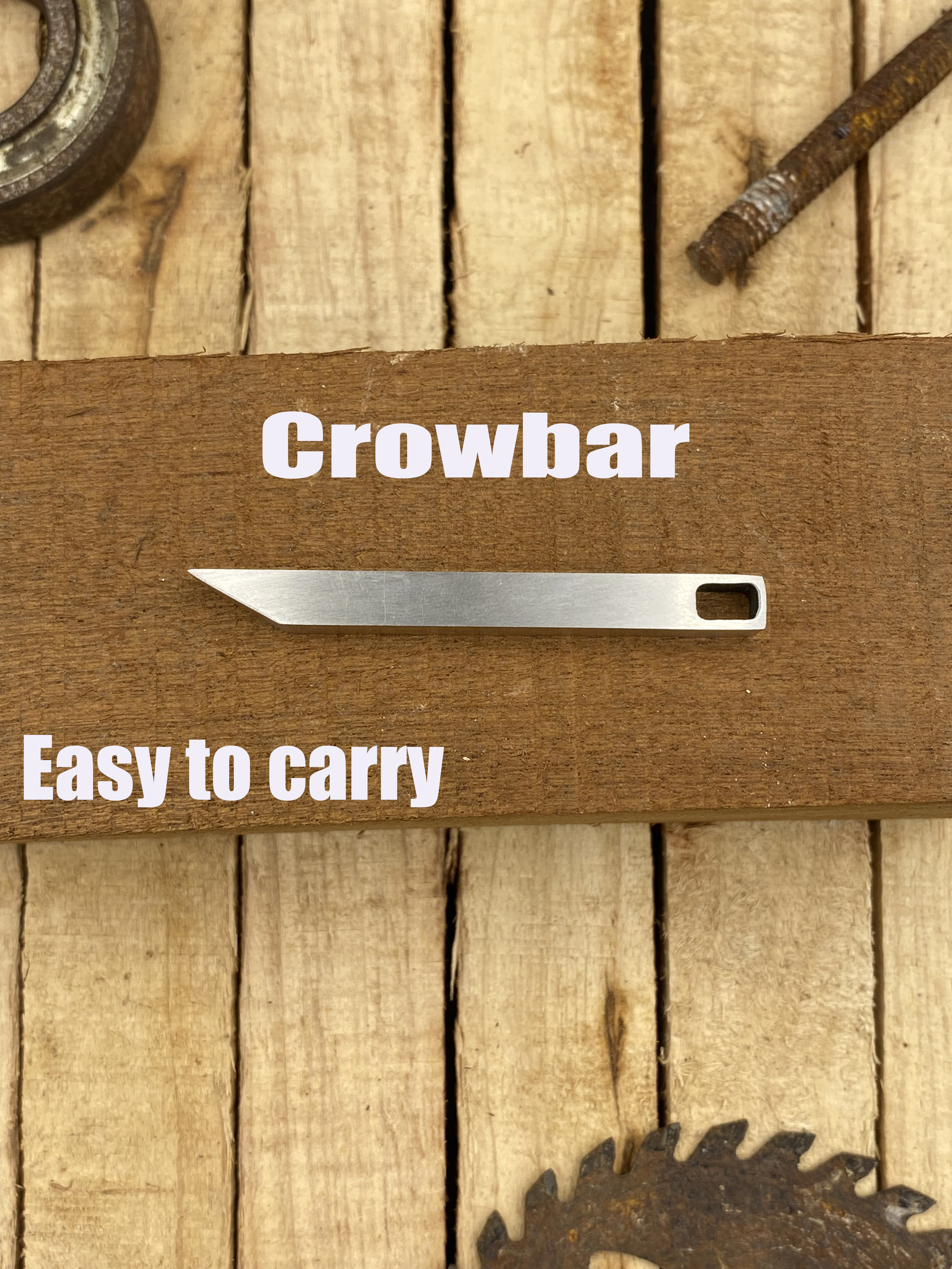 Edc Pry Bar, Edc Keychain Tool - Edc Everyday Carry recension och pris