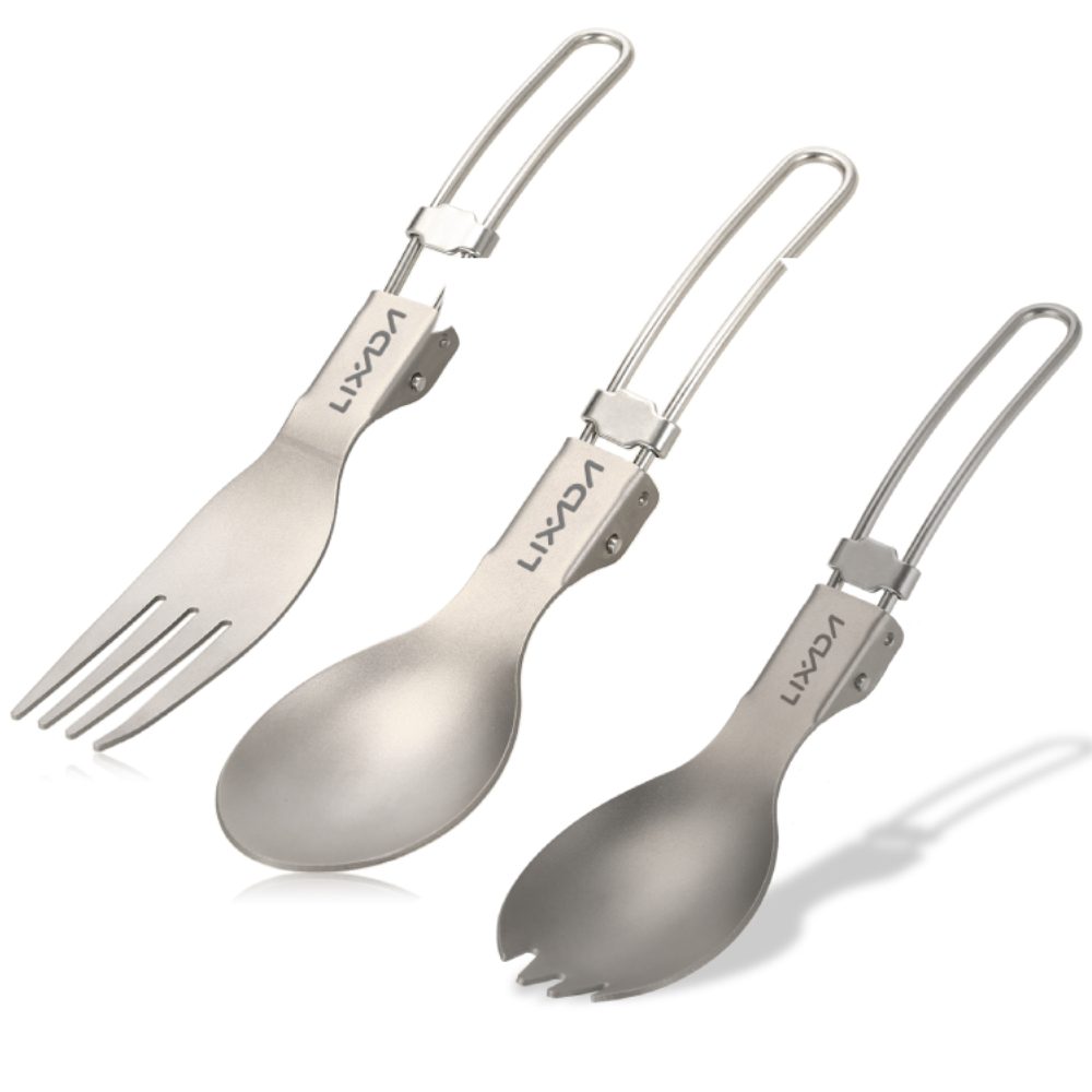 Lixada Titanium Folding Fork U - Edc Everyday Carry Knives recension och pris