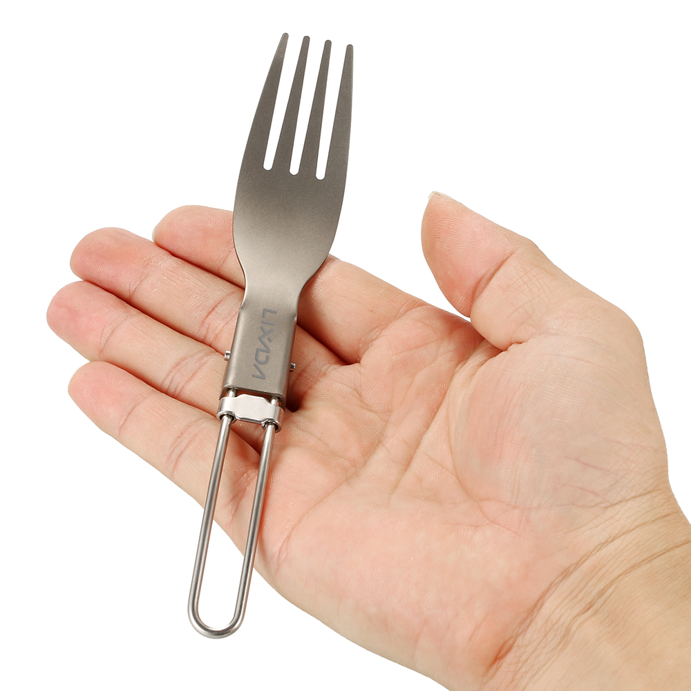 Lixada Titanium Folding Fork U - Edc Everyday Carry Knives recension och pris