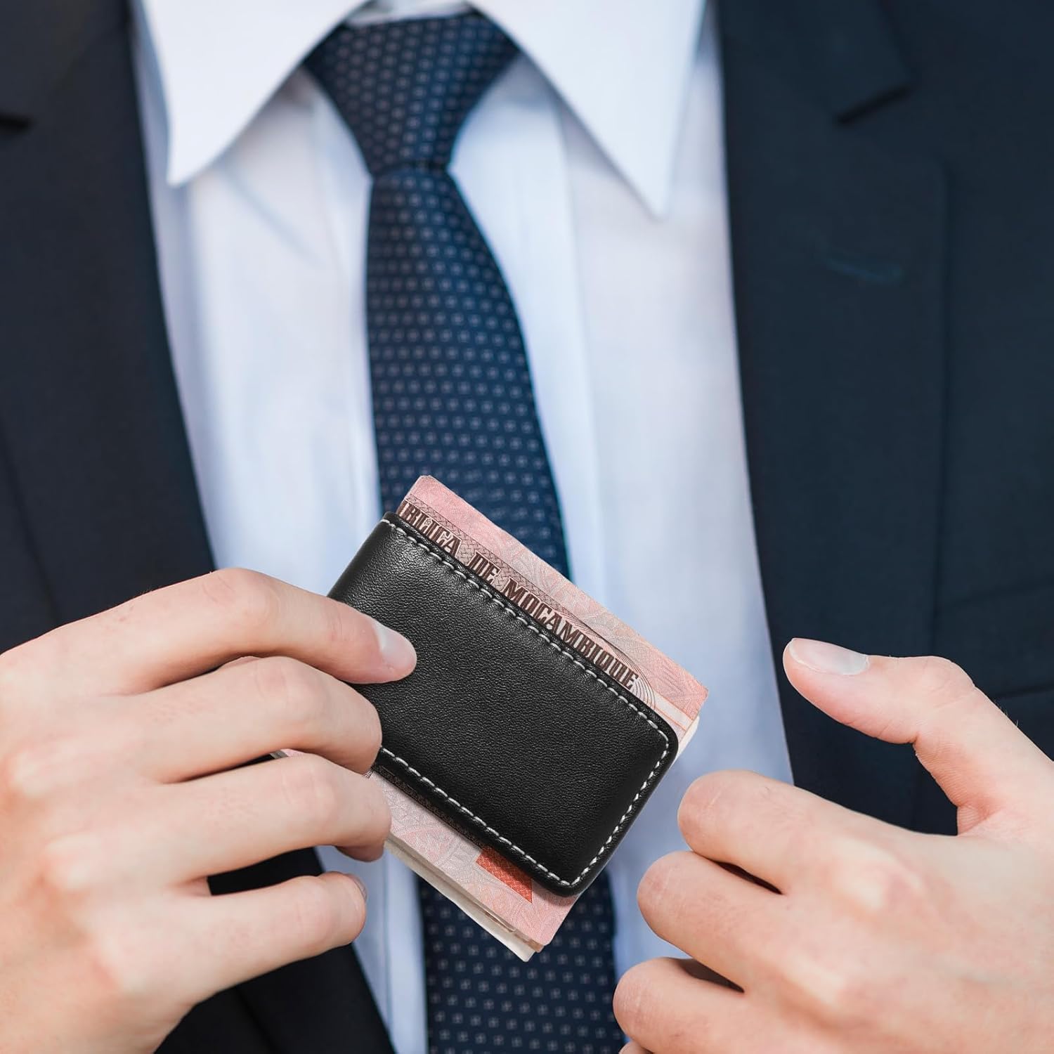 Black Magnetic Money Clip Mini - Money Clip Magnetic recension och pris