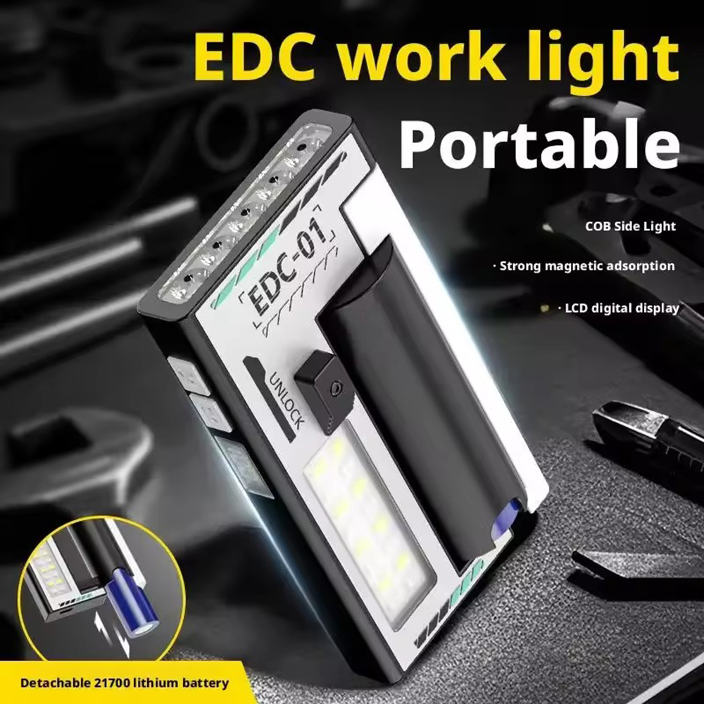 Rechargeable EDC Flashlight, D - Keychain Flashlight recension och pris