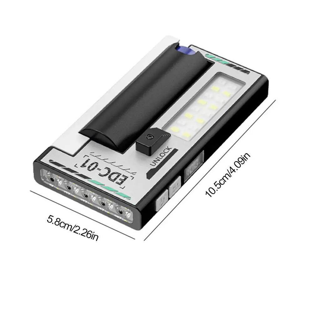 Rechargeable EDC Flashlight, D - Keychain Flashlight recension och pris