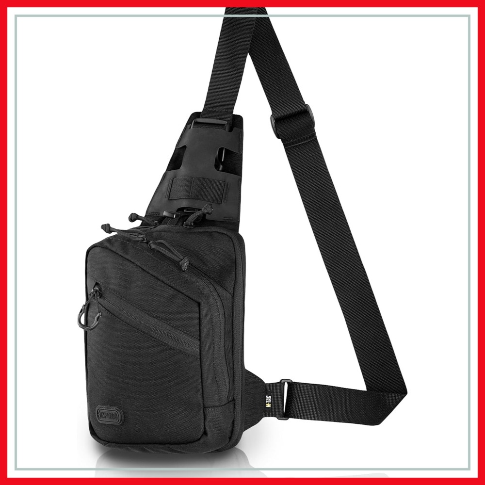 EDC Tactical Sling Bag - Cross - Edc Carry Bag For Men recension och pris