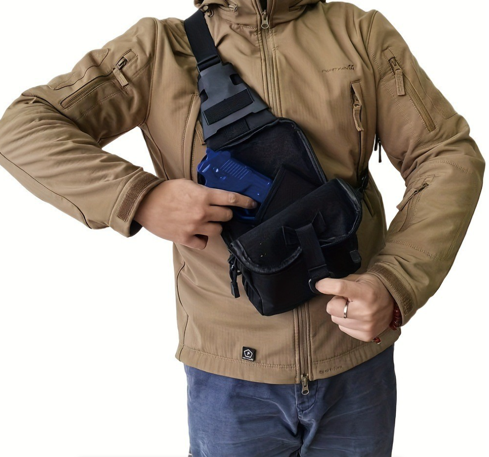 Tactical Sling Bag Concealed C - Edc Carry Fanny Pack recension och pris