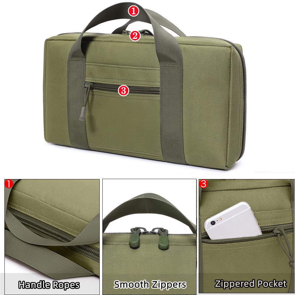 Tactical Pistol Range Bag Gun  - Edc Carry Bag For Pistol recension och pris
