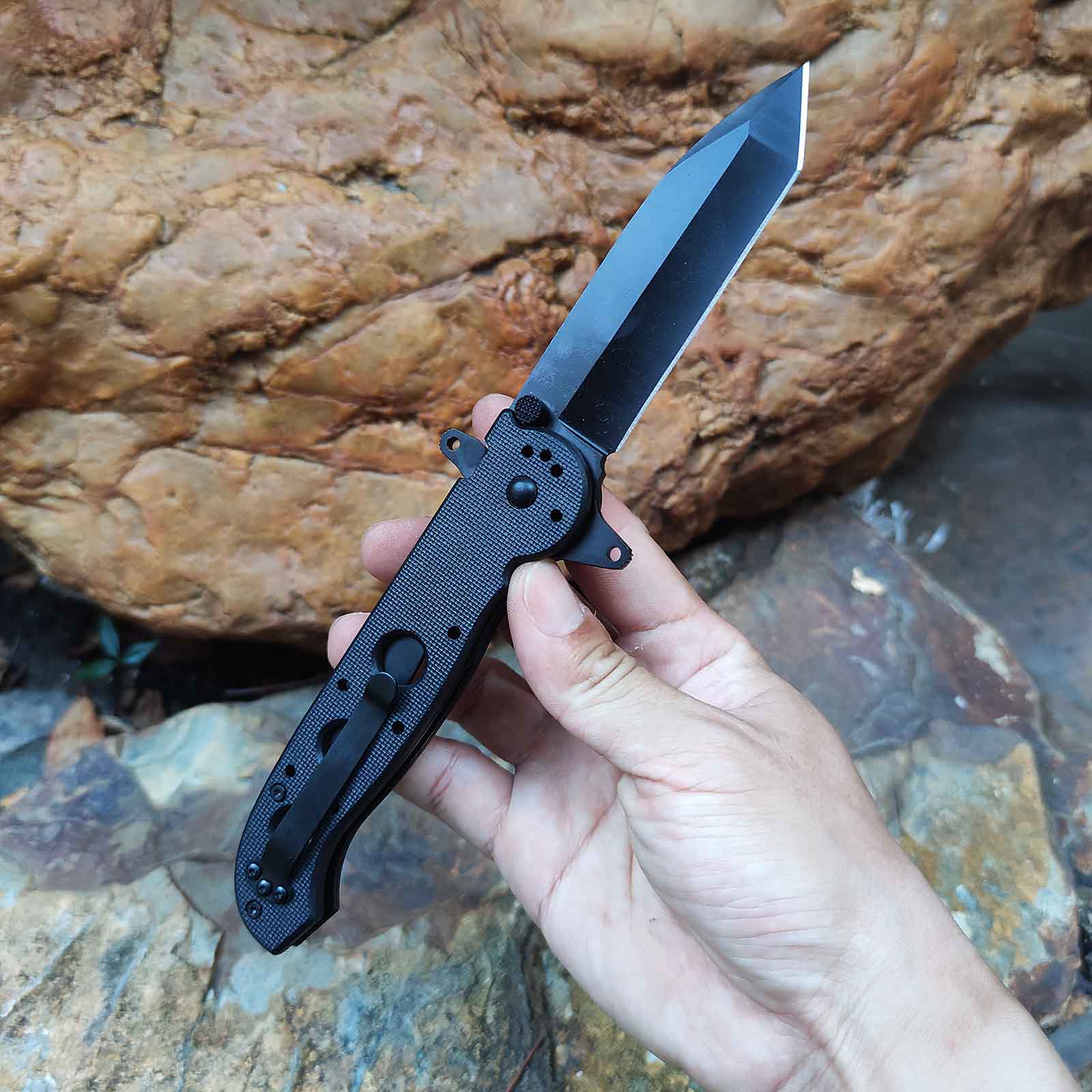 Pocket Knife Outdoor Survival  - Everyday Carry (Edc) Knife recension och pris