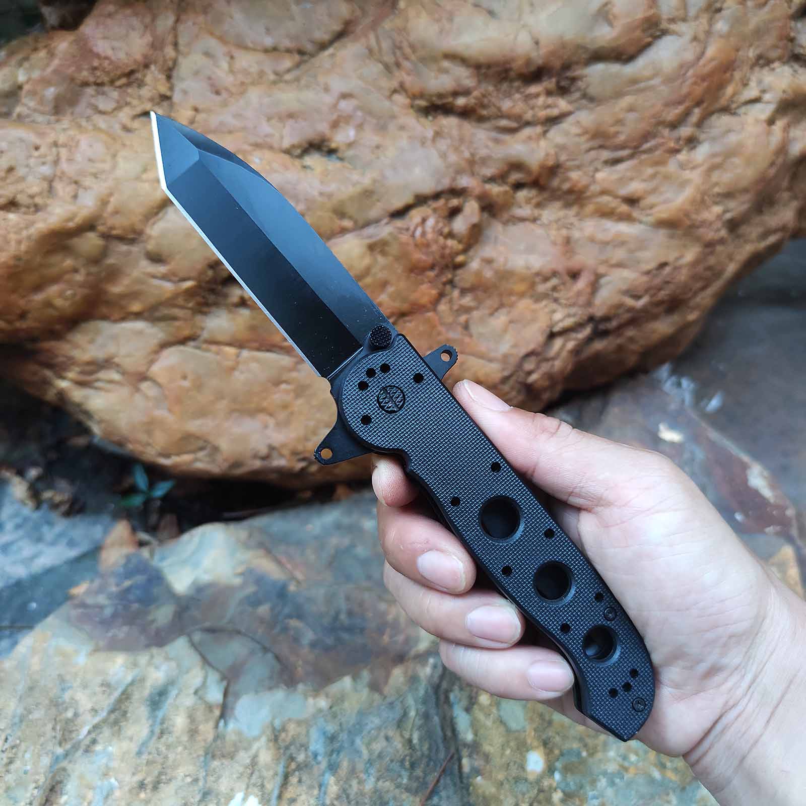 Pocket Knife Outdoor Survival  - Everyday Carry (Edc) Knife recension och pris
