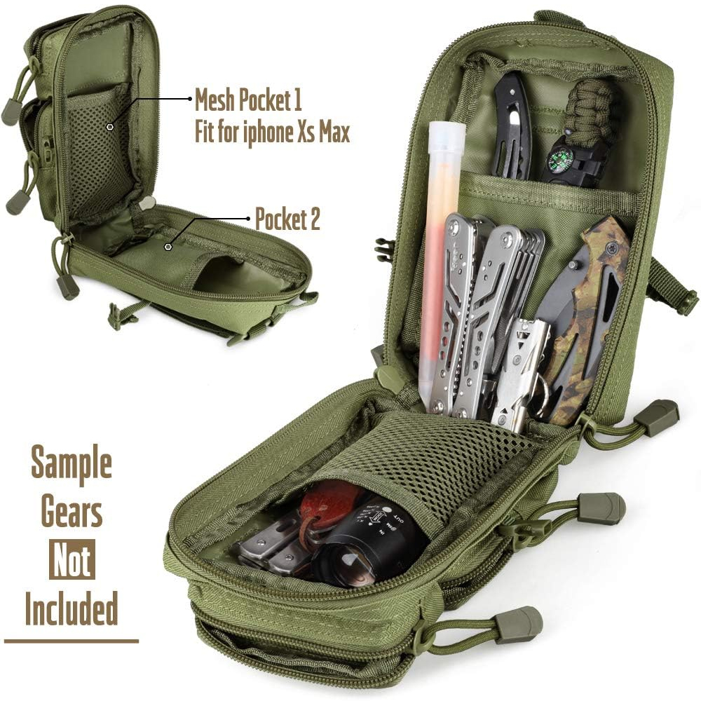 Tactical Molle Utility Pouch O - Edc Carry Pack recension och pris