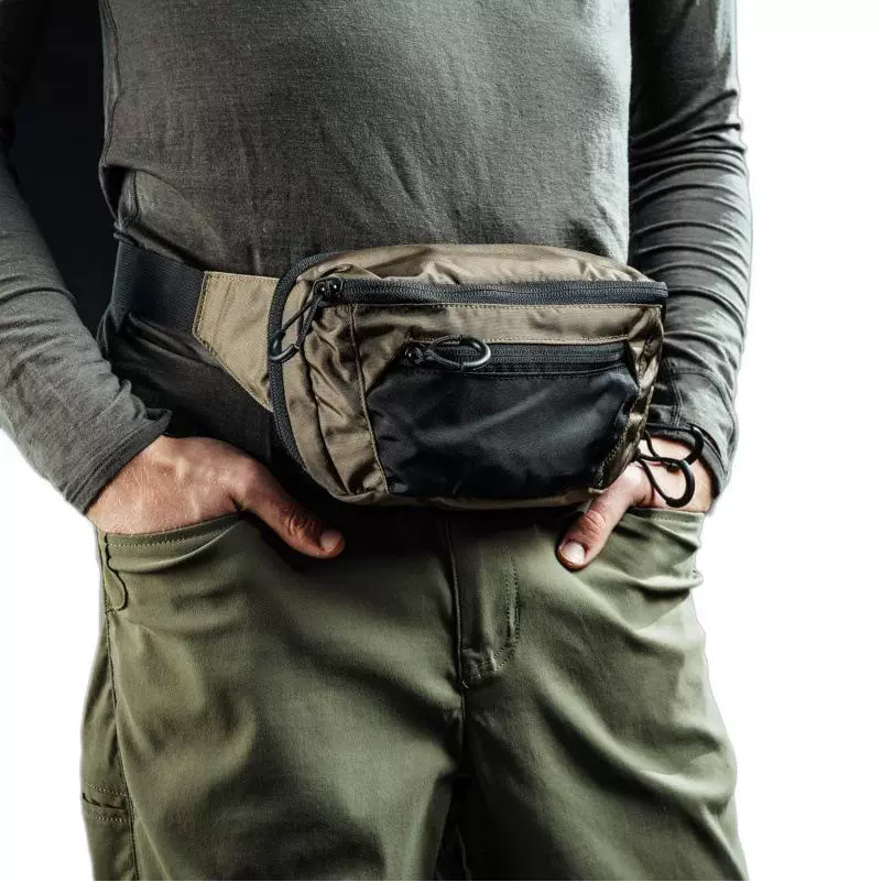 Mens Belt Bag with Adjustable  - Edc Carry Fanny Pack recension och pris