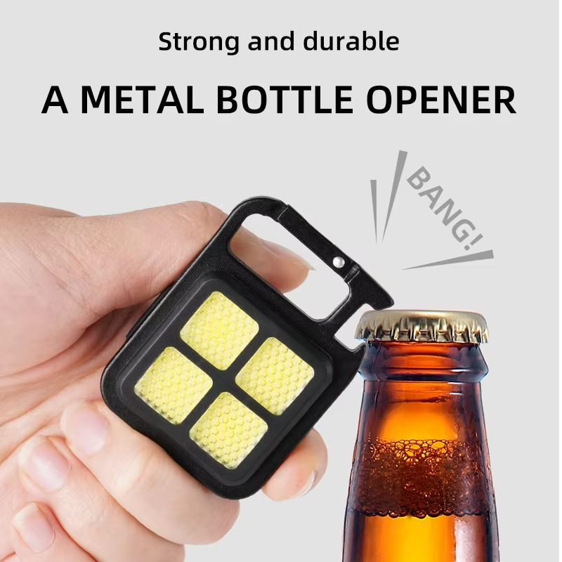 4 Lamp Beads Outdoor Strong Li - Keychain Flashlight recension och pris