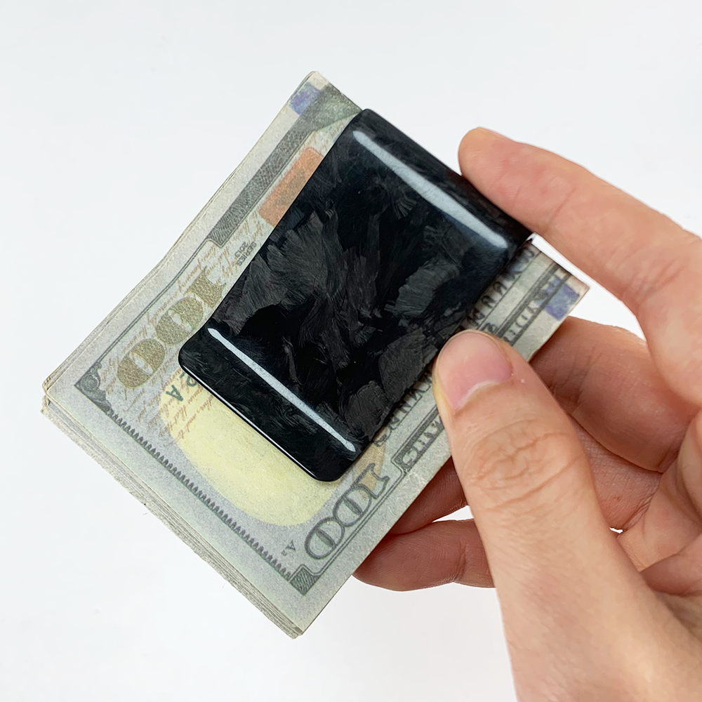 High Quality Black Real Forged - Money Clip Magnetic recension och pris