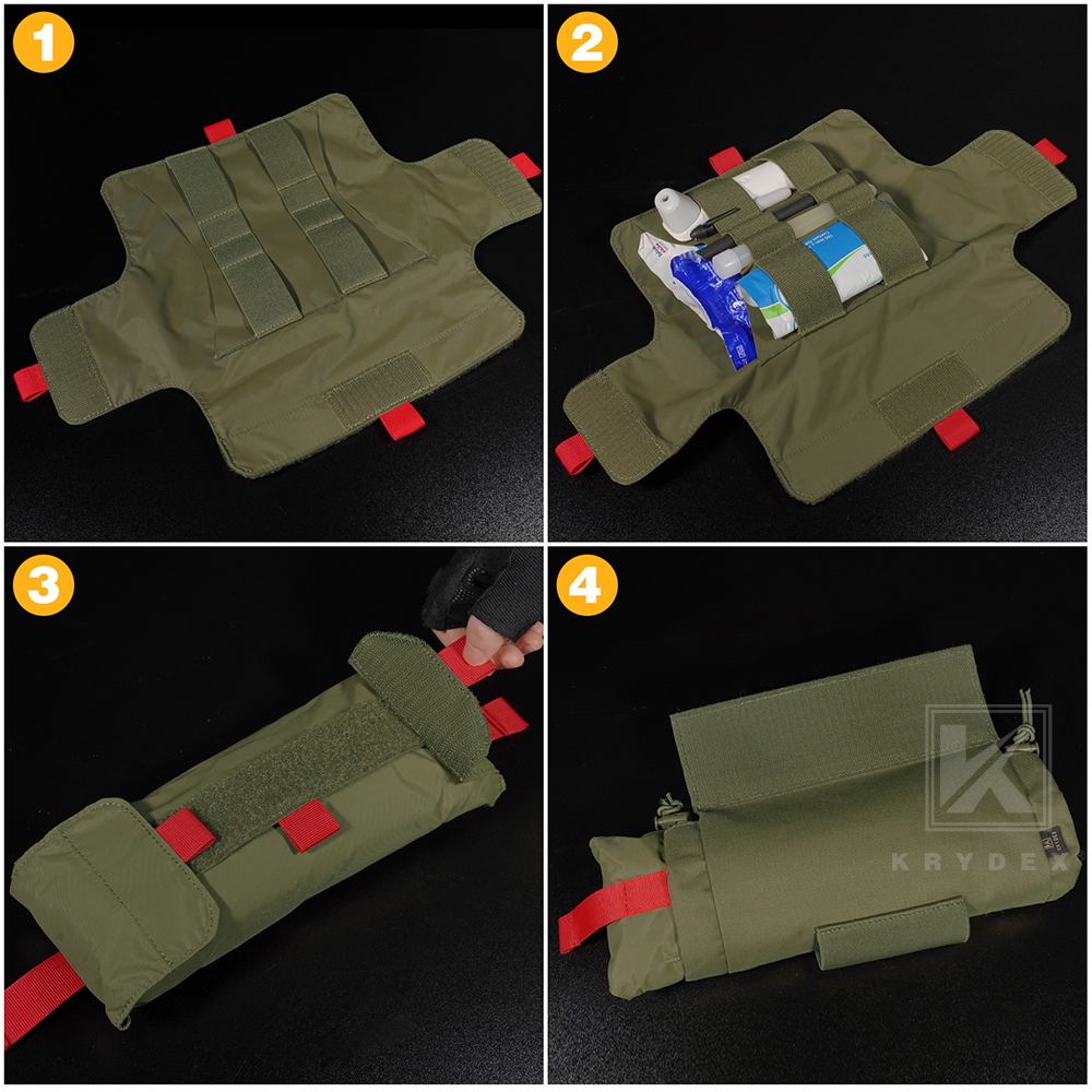 KRYDEX Tactical Trauma Pouch R - Edc Flex Carry Belt recension och pris