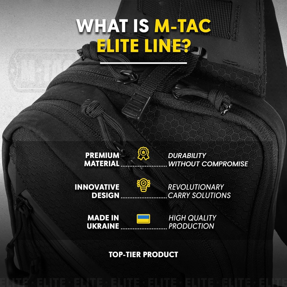 EDC Tactical Crossbody Sling B - Edc Concealed Carry Bag recension och pris