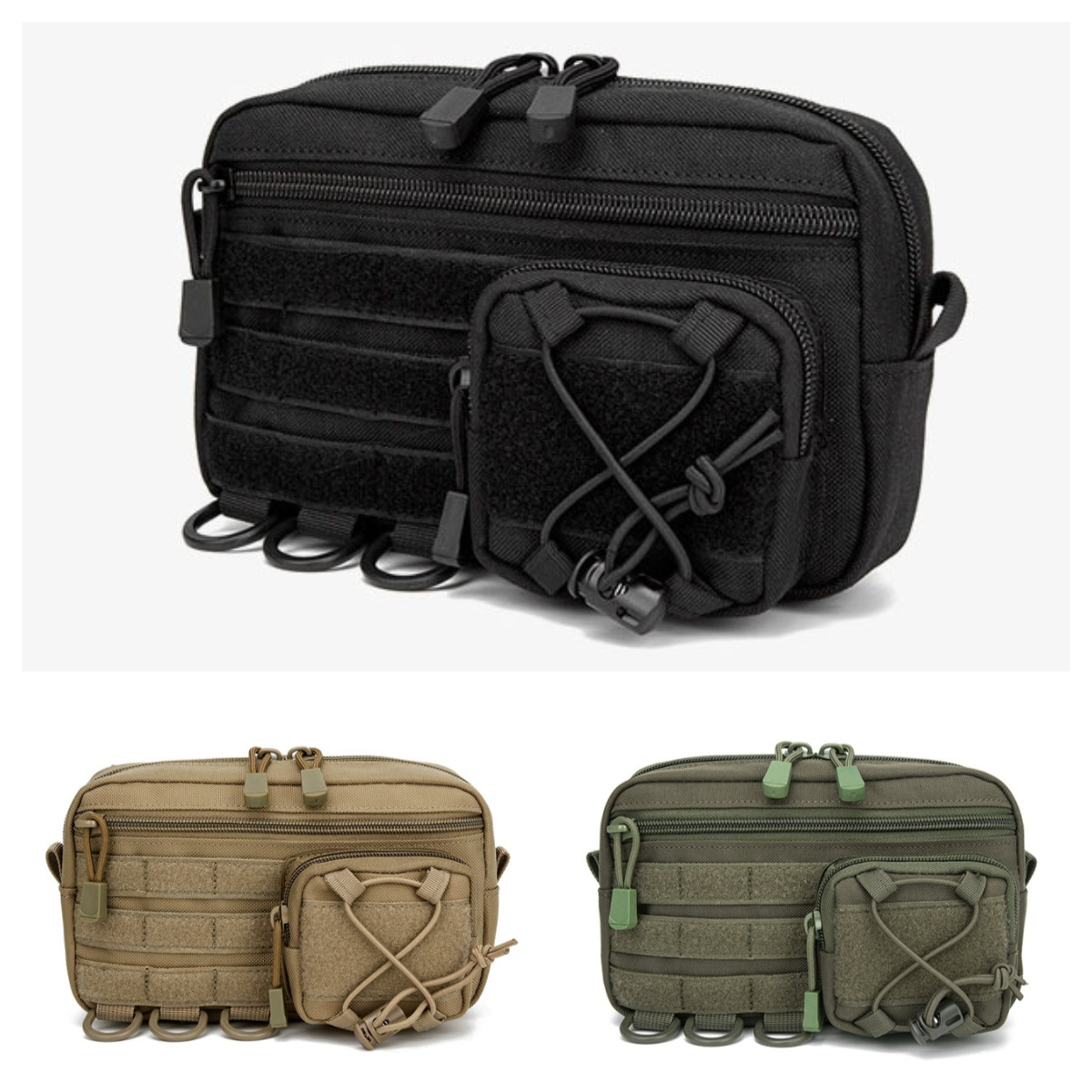1000D EDC Molle Pouch Horizont - Edc Carry Fanny Pack recension och pris
