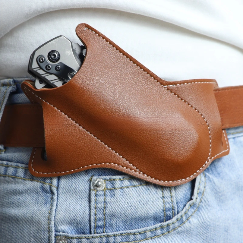 Leather Knife Sheath Belt Loop - Edc Flex Carry Belt recension och pris