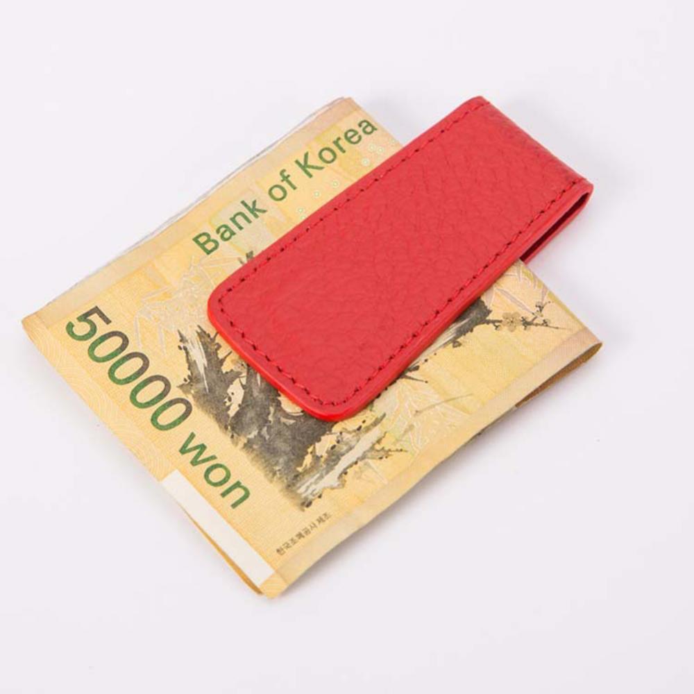 Unisex Men's Fashion Genuine L - Money Clip Magnetic recension och pris