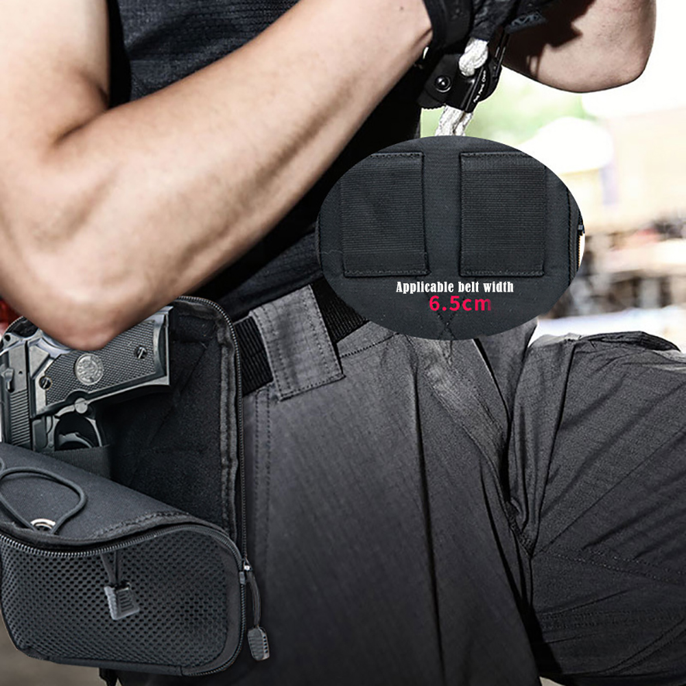 EDC Waist Pack with Hidden Hol - Edc Carry Fanny Pack recension och pris