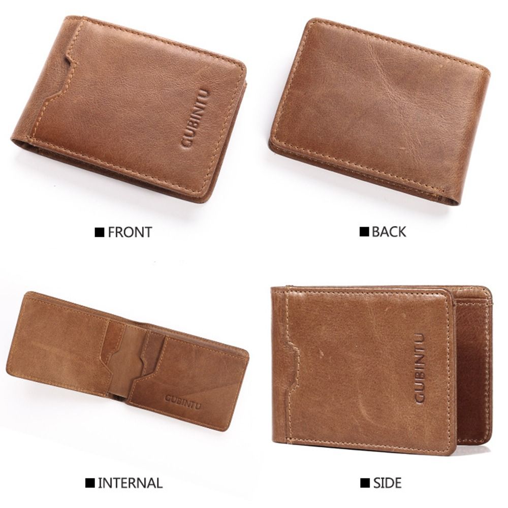 Minimalist Genuine Leather Men - Money Clip Magnetic recension och pris