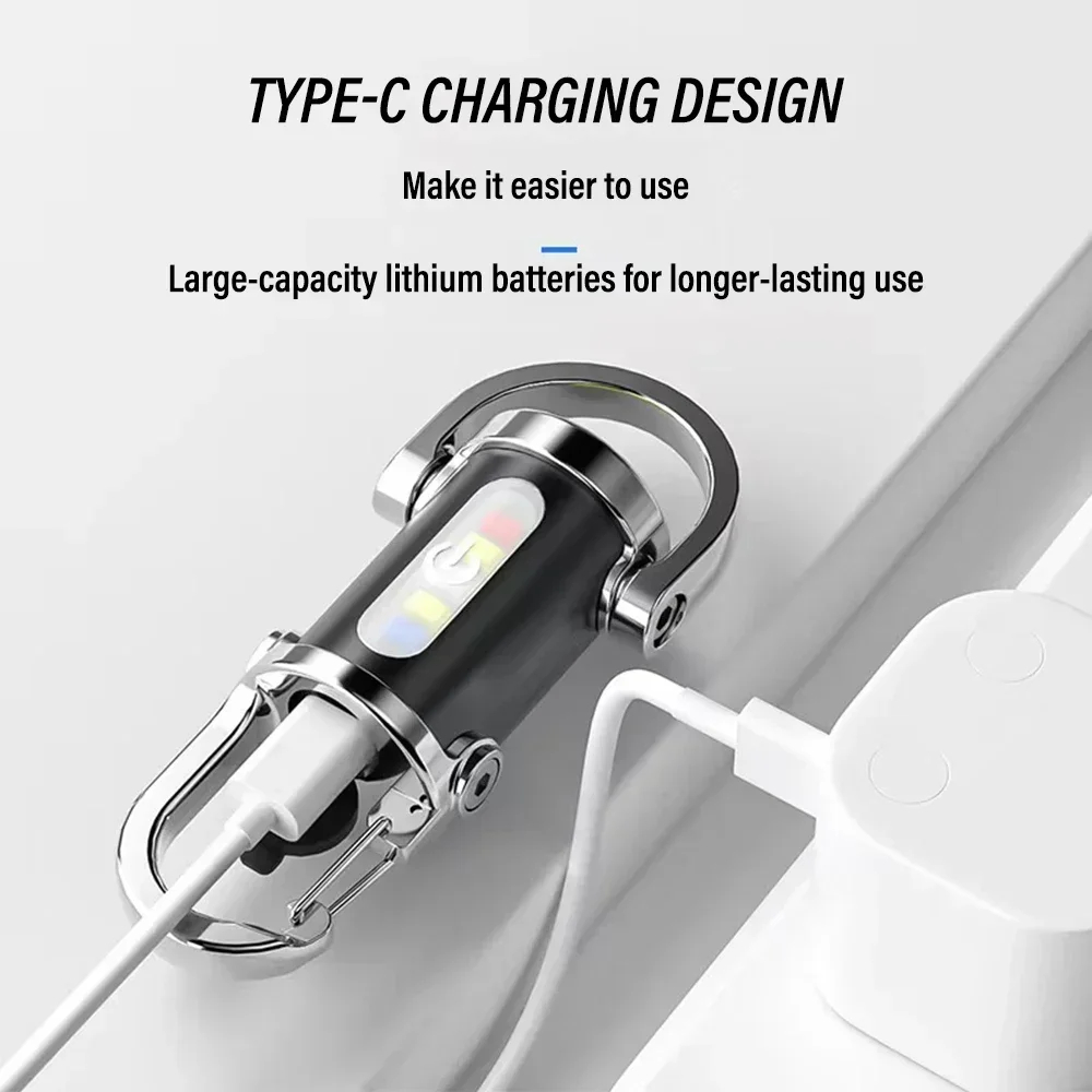 Mini LED COB Keychain Flashlig - Keychain Flashlight recension och pris