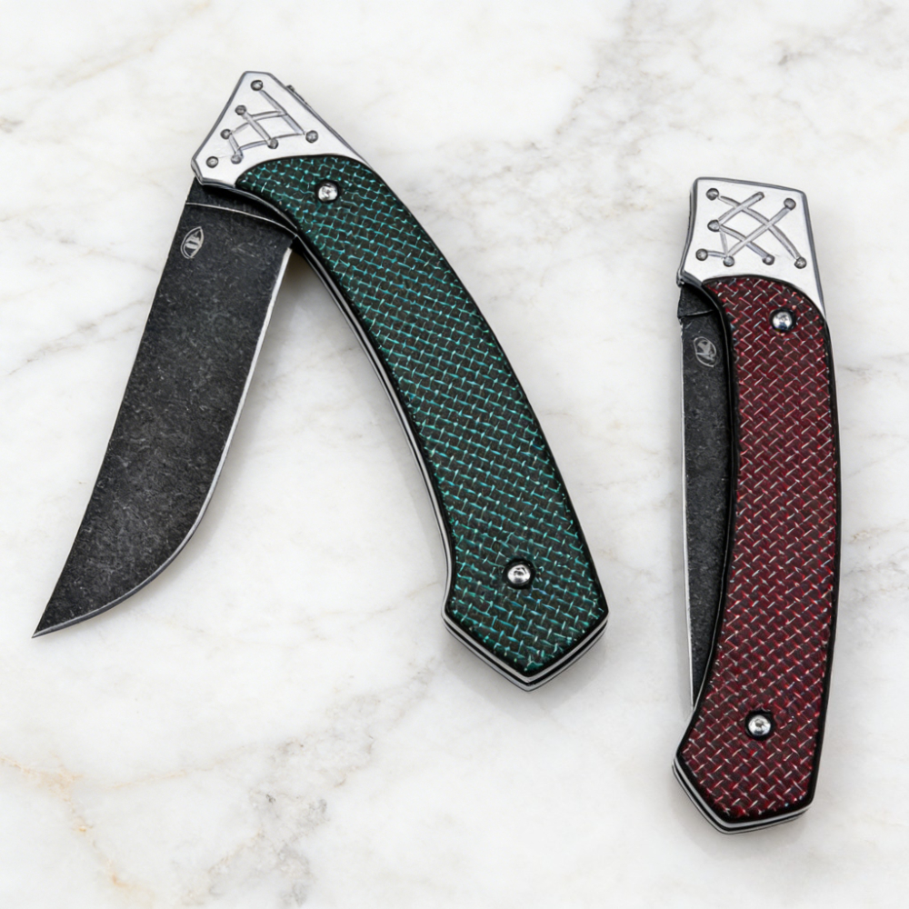 D2 Steel Folding Knife with Ca - Everyday Carry (Edc) Knife recension och pris