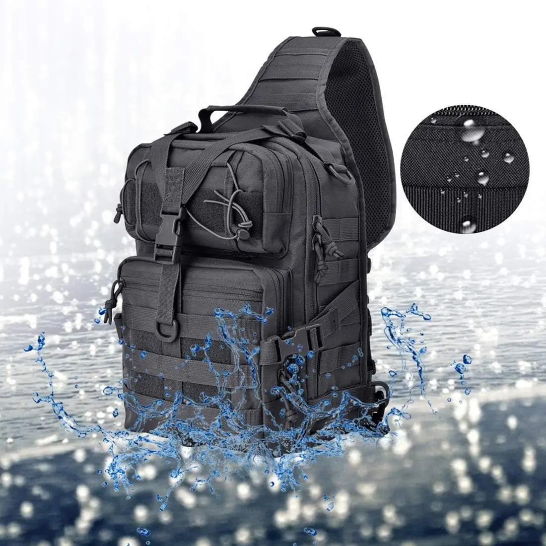 Tactical Sling Backpack Should - Edc Carry Bag For Pistol recension och pris