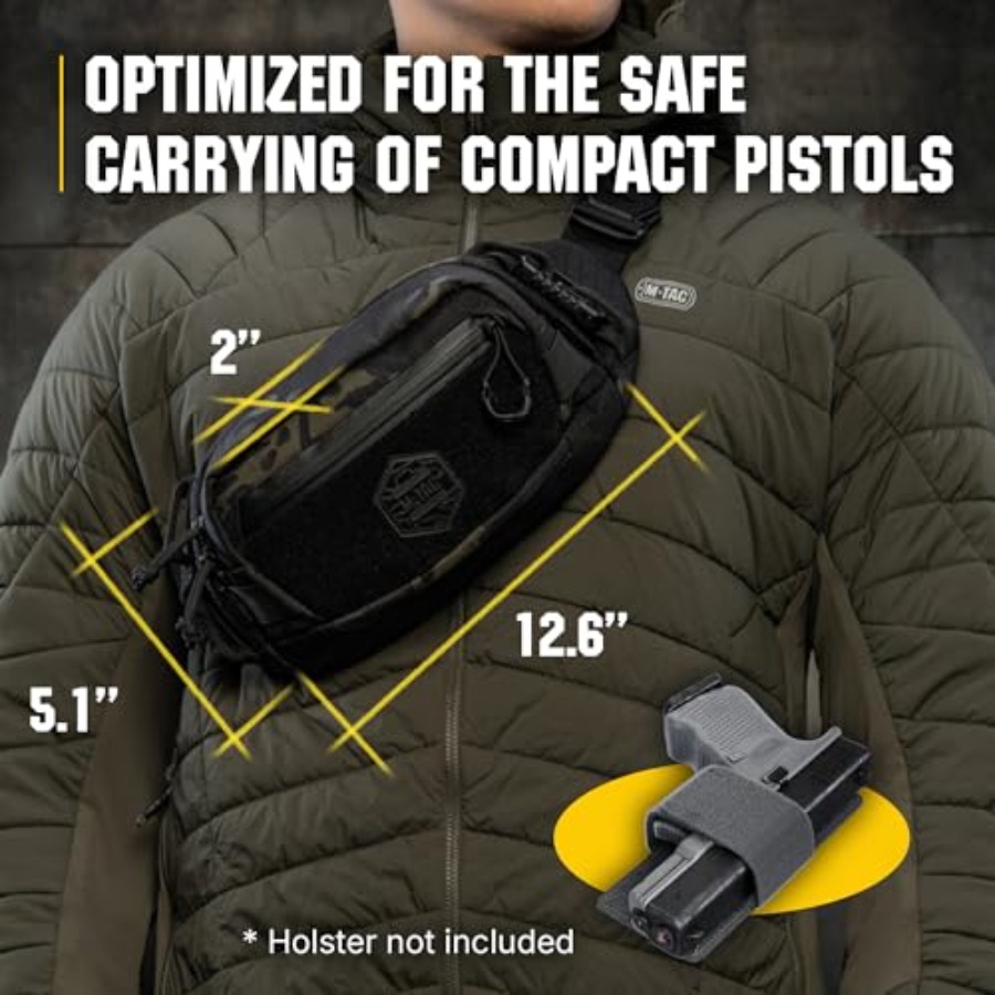 Tactical Mens Fanny Pack - Wai - Edc Carry Fanny Pack recension och pris