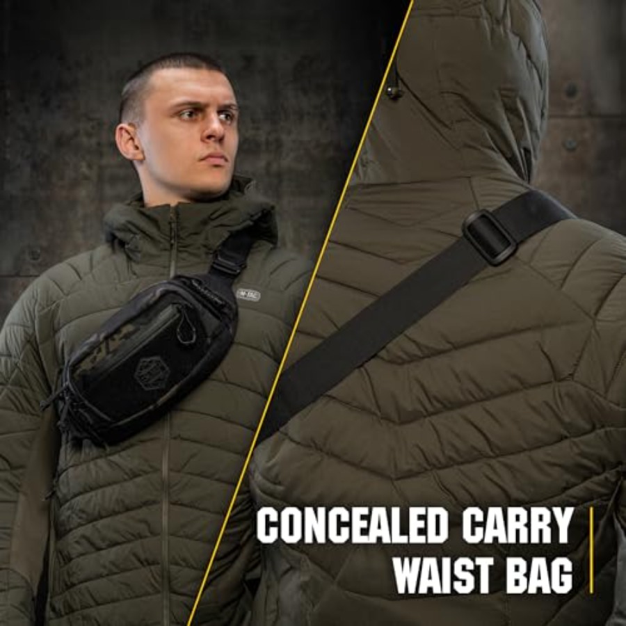 Tactical Mens Fanny Pack - Wai - Edc Carry Fanny Pack recension och pris