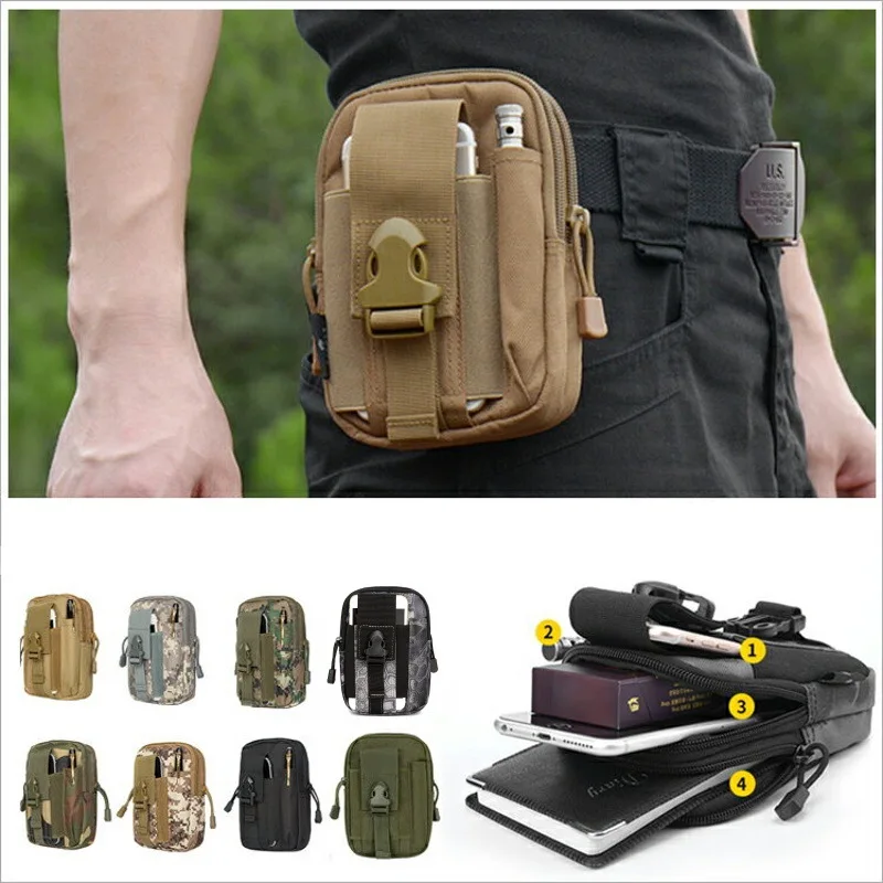 Tactical Waist Pouch EDC Molle - Edc Carry Bag For Men recension och pris
