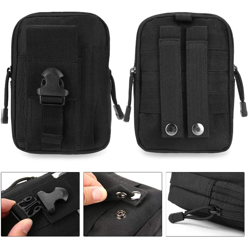 Tactical Waist Pouch EDC Molle - Edc Carry Bag For Men recension och pris