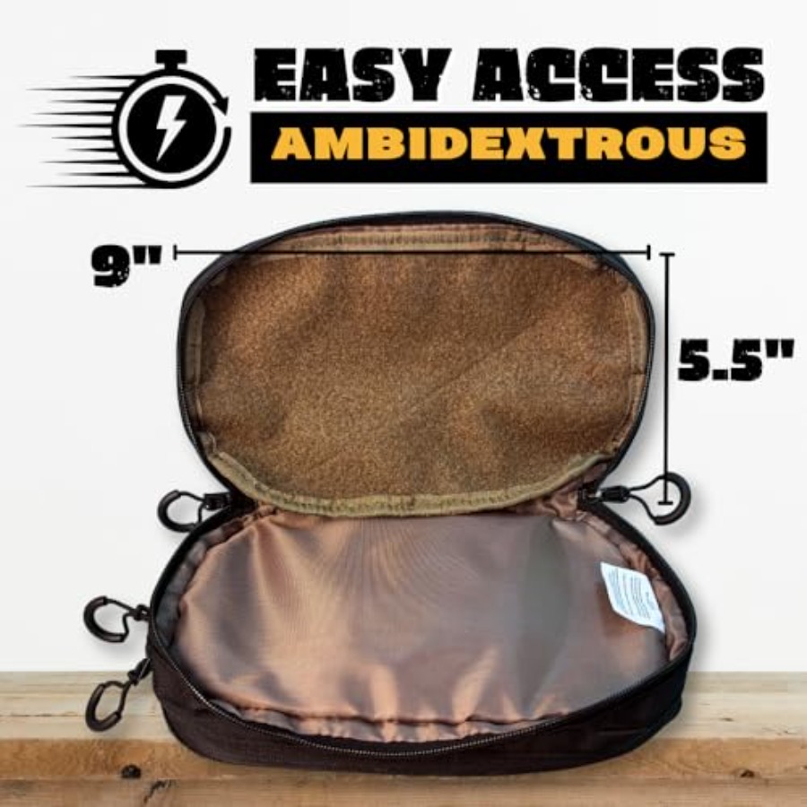 Tactical Fanny Pack for Men Co - Edc Carry Fanny Pack recension och pris