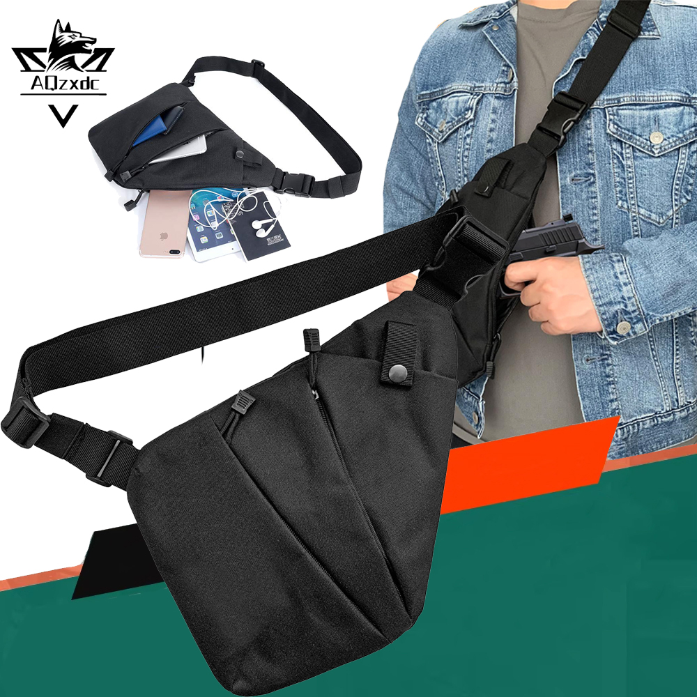 Tactical Crossbody Sling Bag E - Edc Carry Bag For Pistol recension och pris