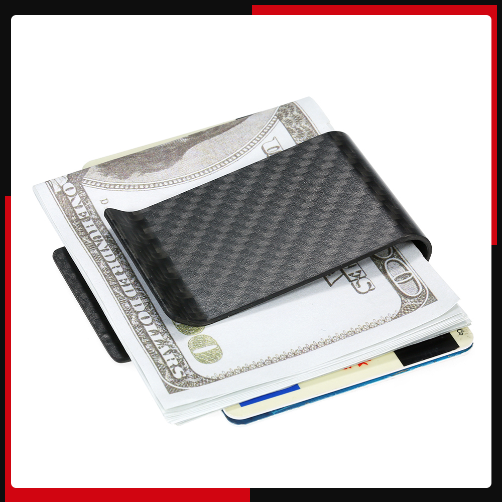 Money Clip Black Carbon Fiber  - Money Clip Magnetic recension och pris