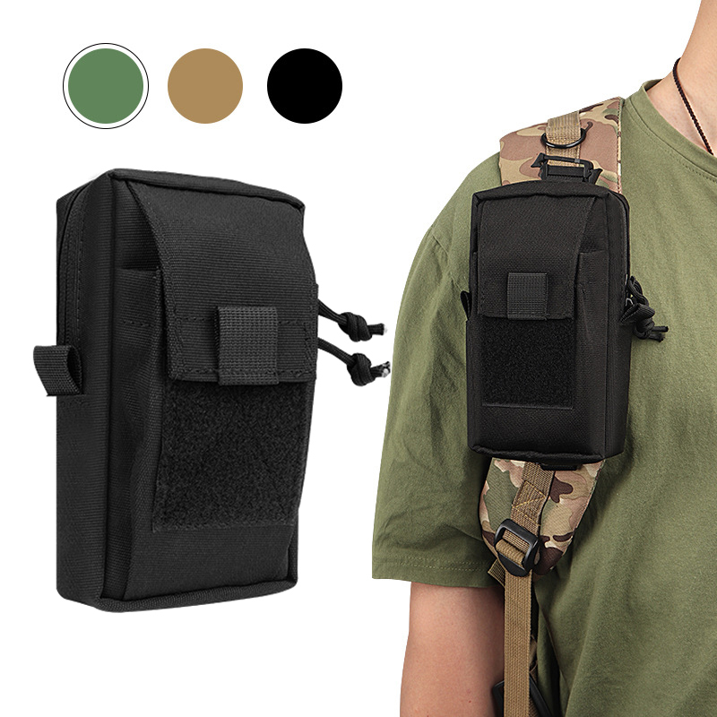 Molle Backpack Strap Bag Phone - Edc Deep Carry recension och pris