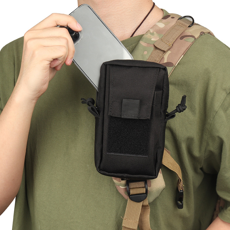 Molle Backpack Strap Bag Phone - Edc Deep Carry recension och pris