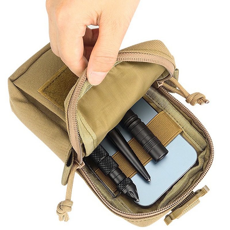 Molle Backpack Strap Bag Phone - Edc Deep Carry recension och pris